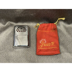 Vintage Jone-e Hand Warmer Giant Size with Bag 3” Original 1960s T9